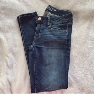AE Dark Wash Skinny Jeans